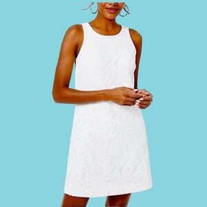 Lilly Pulitzer White Lace Dress